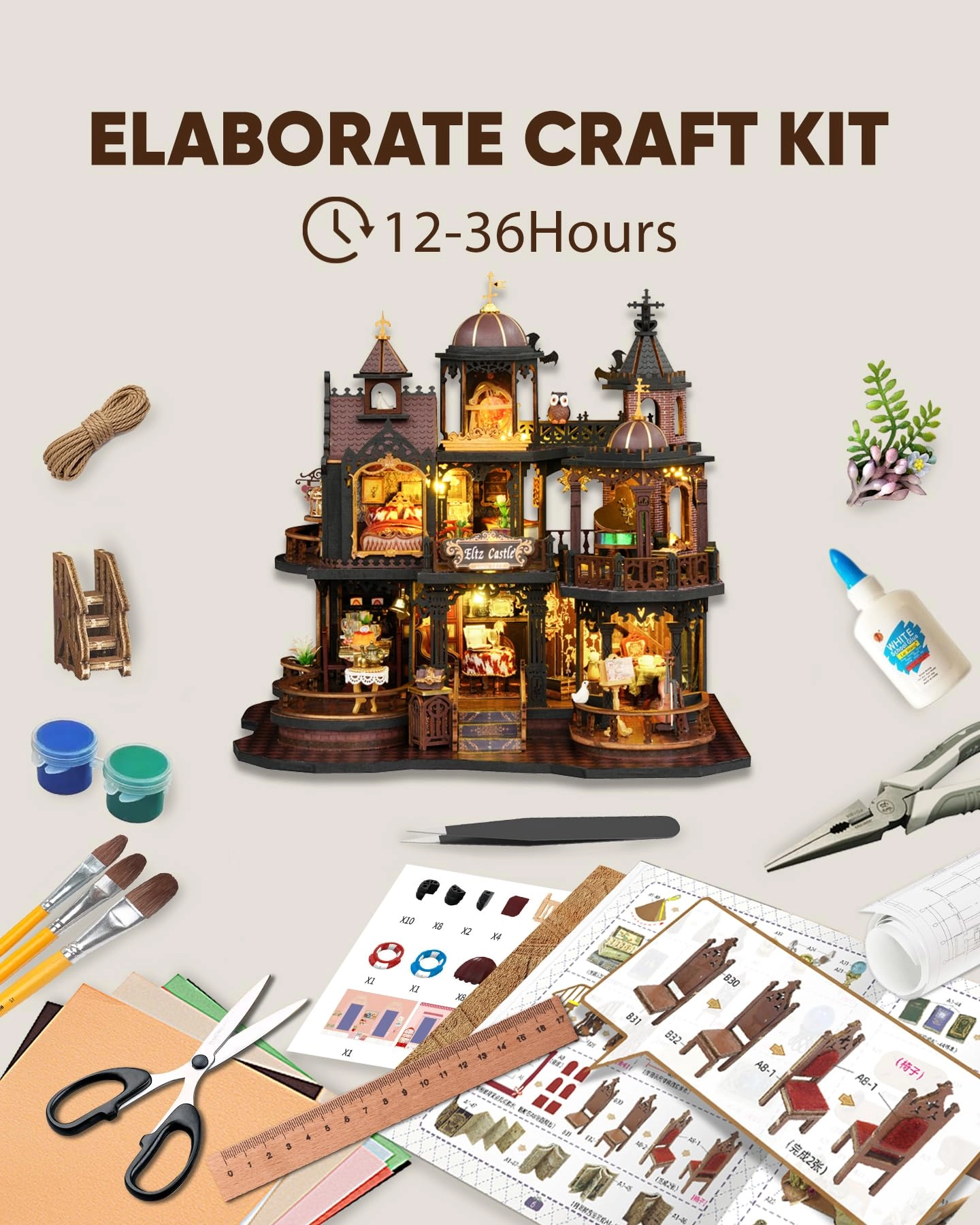 Mayberry Street Miniatures - Magic Eltz Castle