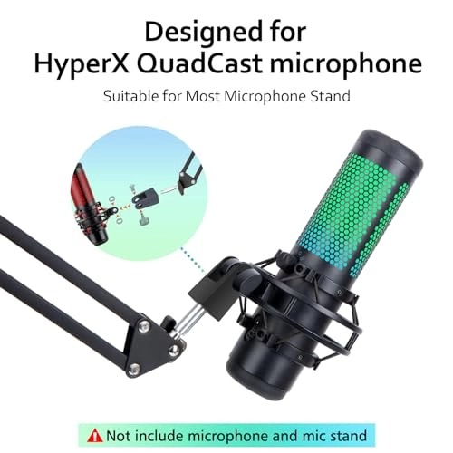 Microphone Mount Adapter - for HyperX QuadCast 3/8'' Screw Adapter