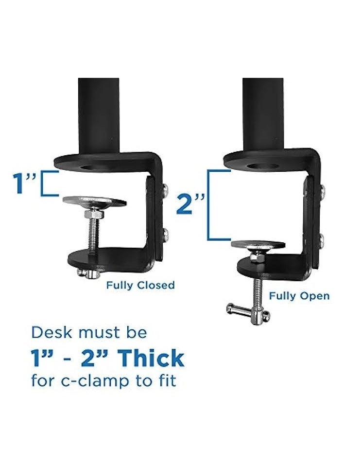 Monitor Mount Arm - Single 20 to 32 inches 75x75mm and 100x100mm