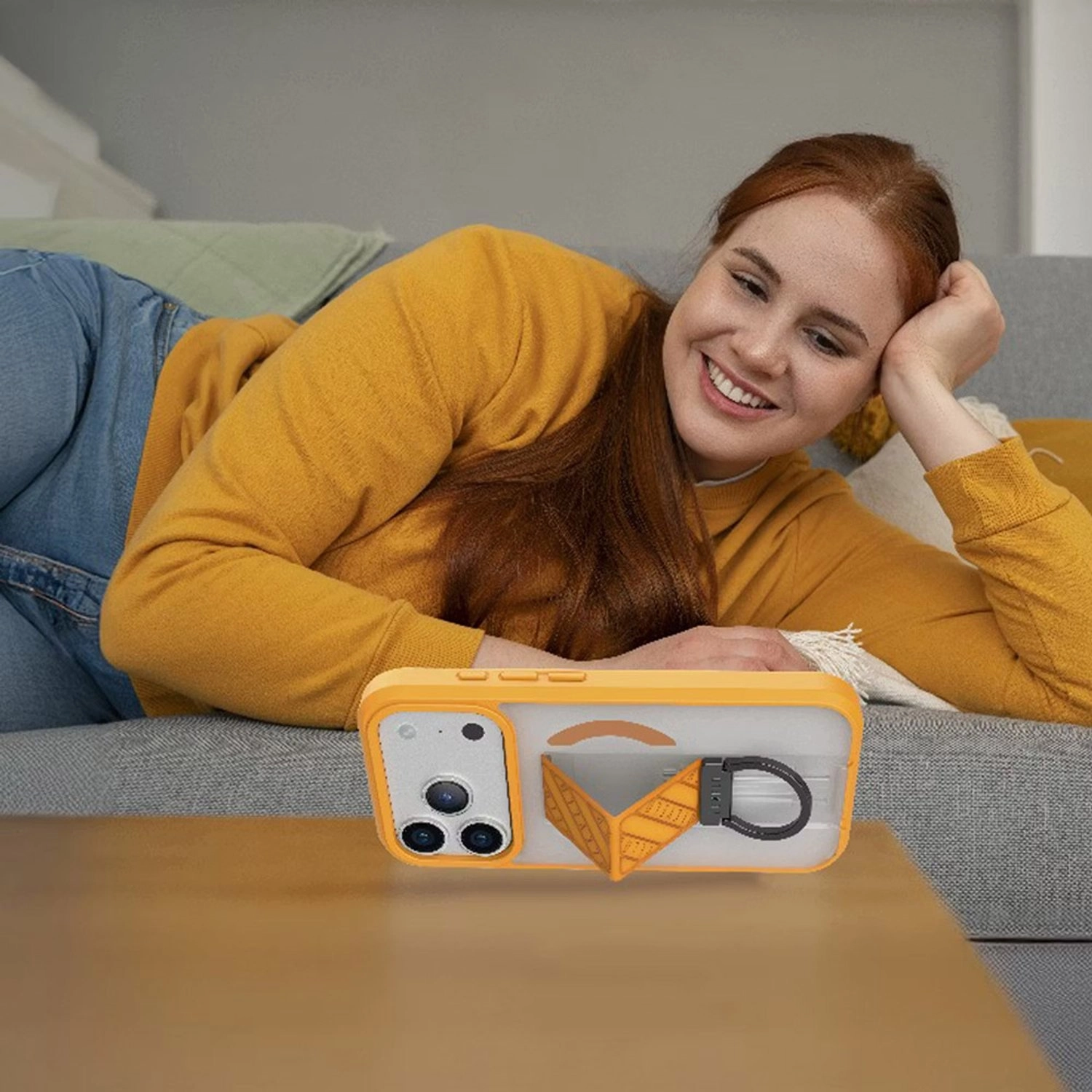 Morphix GripStand Case for iPhone 17 Pro Max