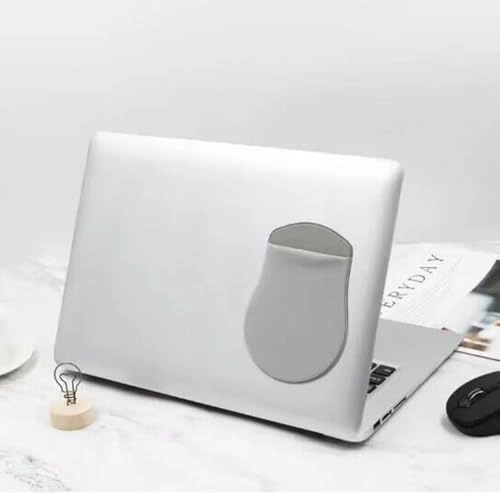 Universal Stick-On Mouse Pouch - 3 Pack Grey Black Pink