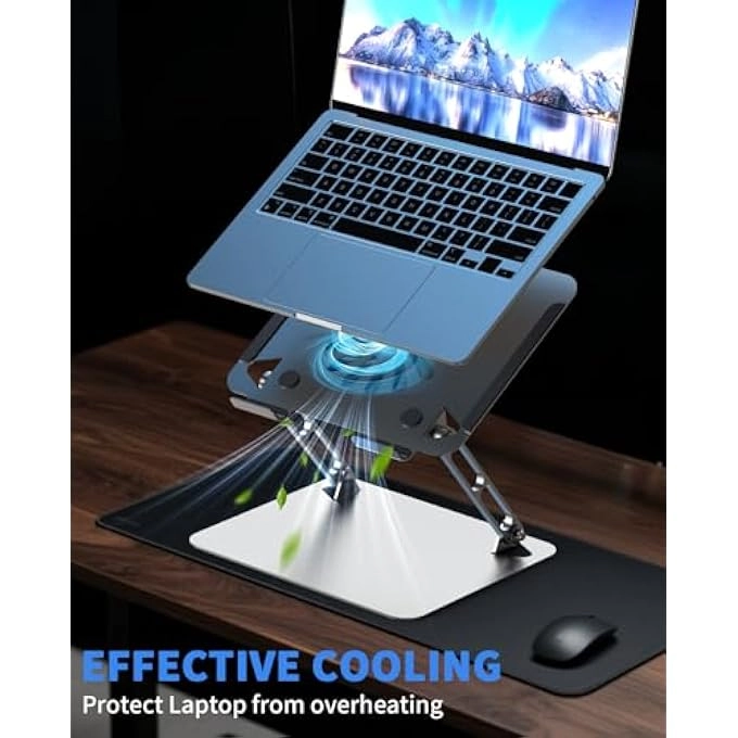LAPTOP COOLING PAD - 12-17 INCH 6 QUIET FANS
