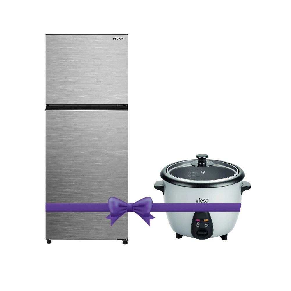 Hitachi 2 Door Top Freezer Refrigerator