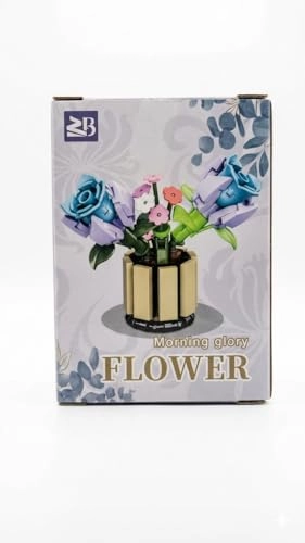 Morning Glory Flower Building Blocks Set - 79 pcs