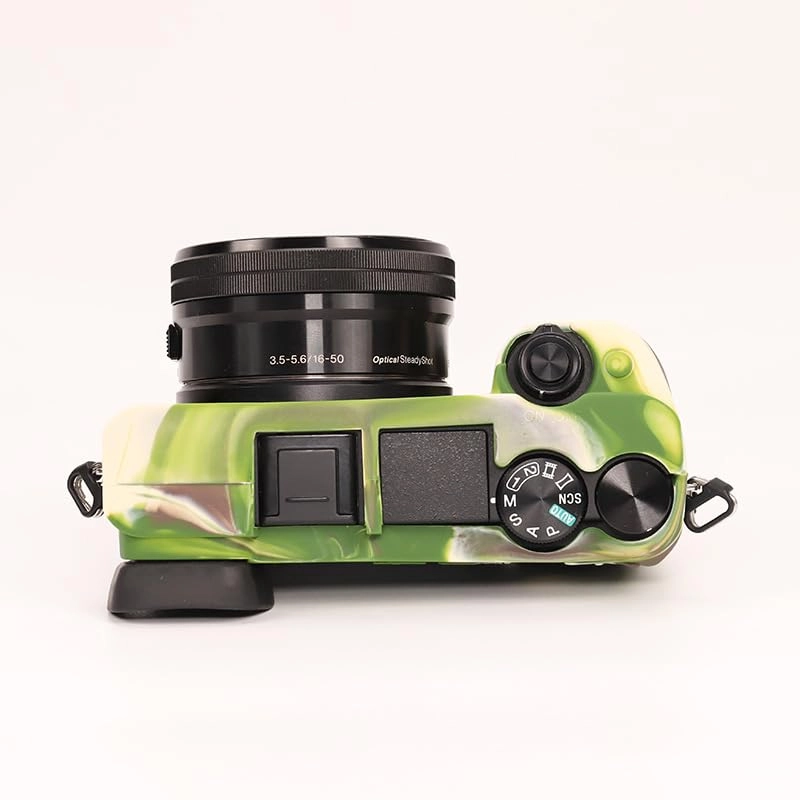 Camera Case Compatible with Sony Alpha A6100 A6300 A6400 - A6100 A6300 A6400 Soft Silicone Protective Shell
