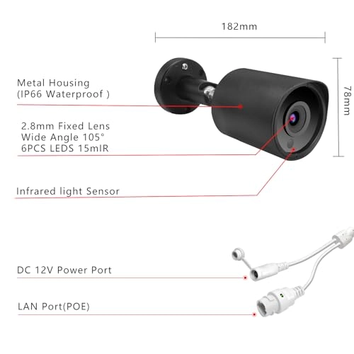 5MP Bullet IP Camera
