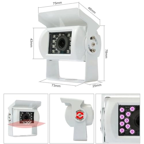 SXZ-02 - IR Night Vision 4-Pin Aviation Cable 480TV Lines