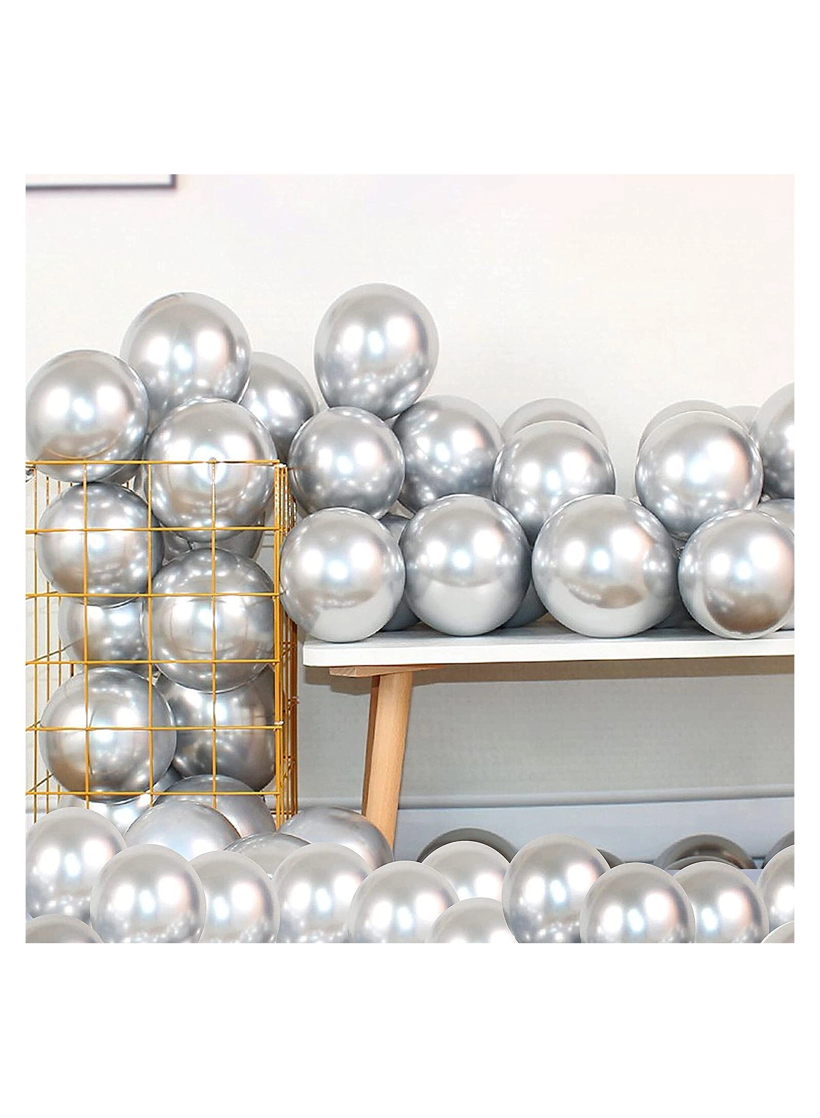 Chrome Balloons - 50 Pcs