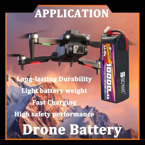 6S Lipo Battery - 22.2V 10000mAh 70C