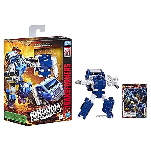 Wfc-K32 Autobot Pipes - 17 steps War For Cybertron: Kingdom