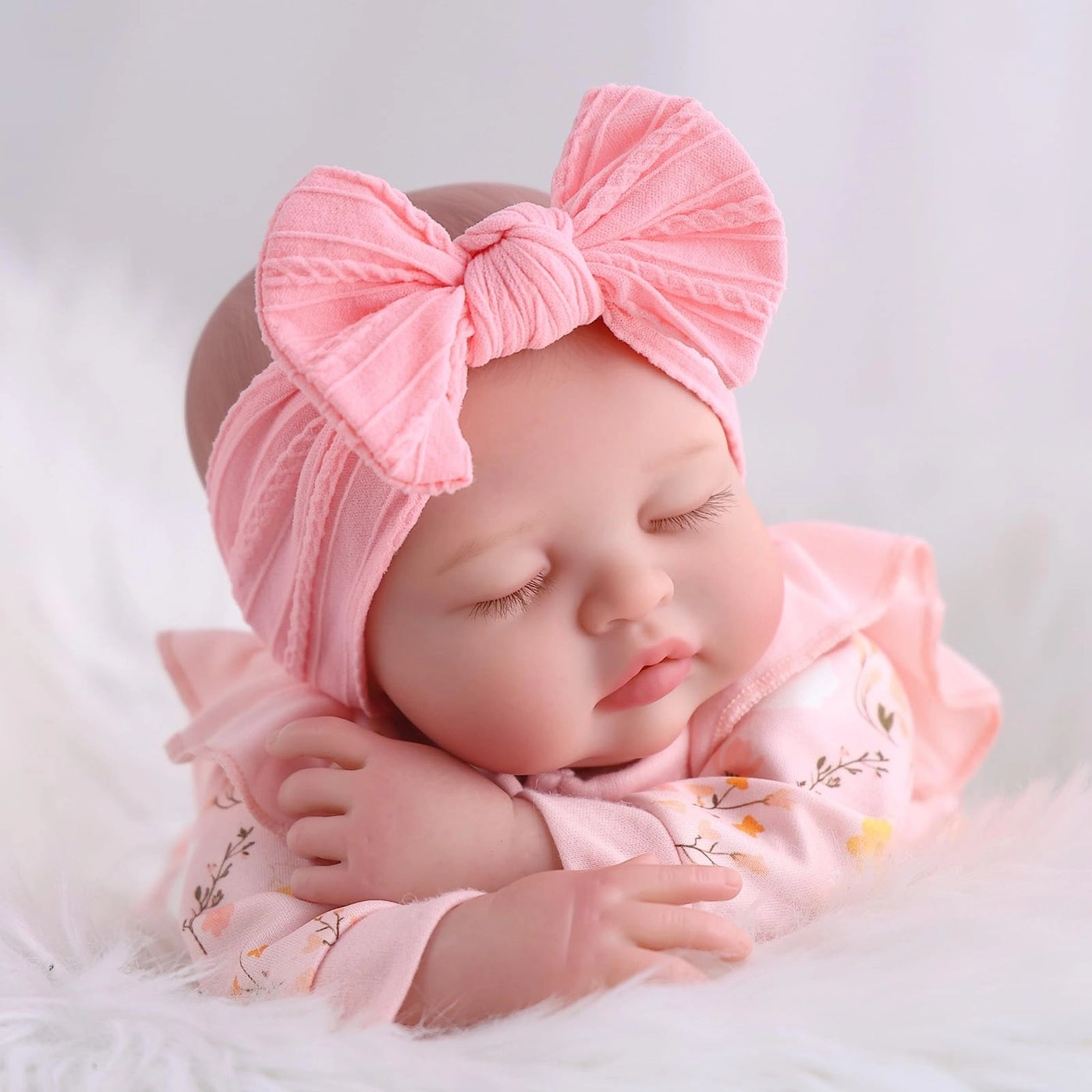 Reborn Baby Doll - 20 Inch Vinyl Newborn Girl Ages 3+ Gift Box