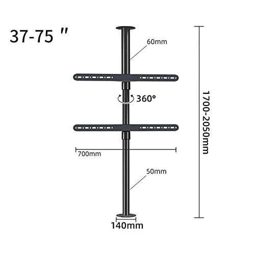 TV Ceiling Mount - 50kg 32-75 inch