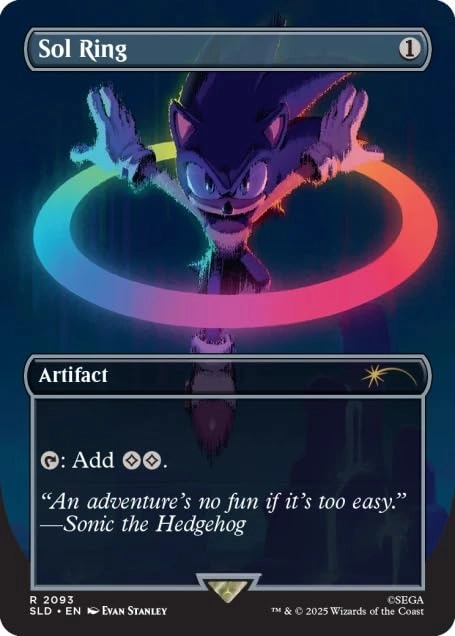 Secret Lair x Sonic The Hedgehog: Chasing Gear - Foil Edition