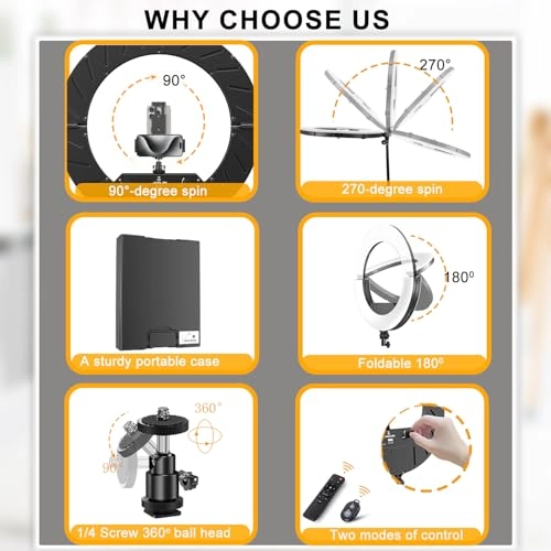 Ring Light Kit - 18"/45cm