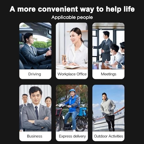 Digital Fast Charging Retractable Cable Lavalier Wireless Headset