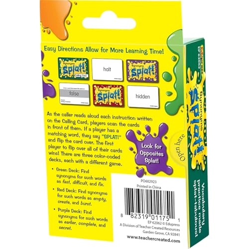 Synonyms Splat - 7 years and up 225 pieces