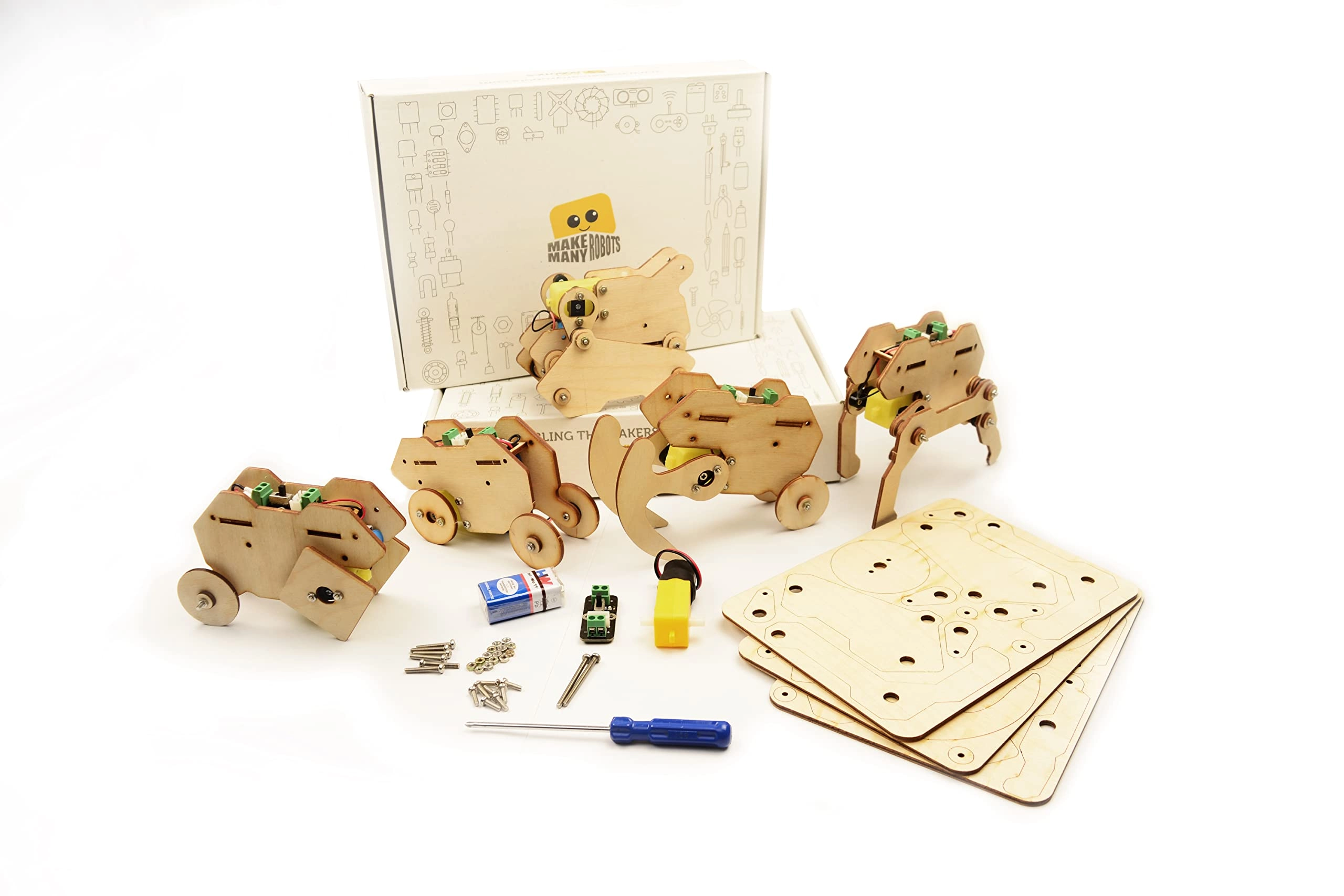 Quadped - 4 Legged + Frog bot + Crawlers