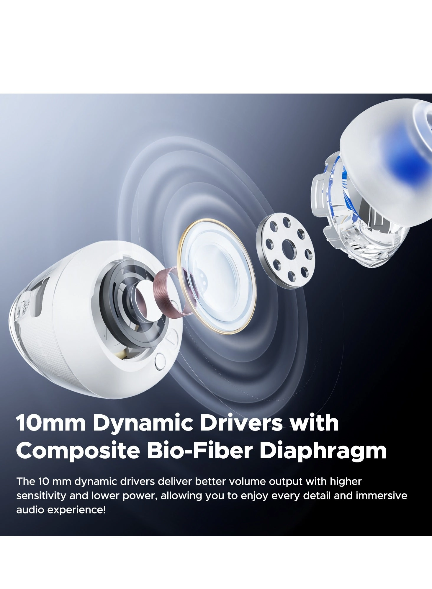 Clear Wireless Earbud