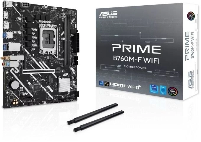 ASUS Prime B760M-F WIFI - DDR5 LGA1700 Socket