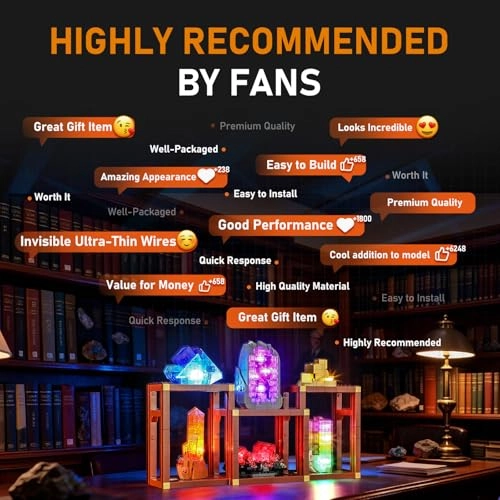 LED Light for LEGO-21362 Mineral Collection