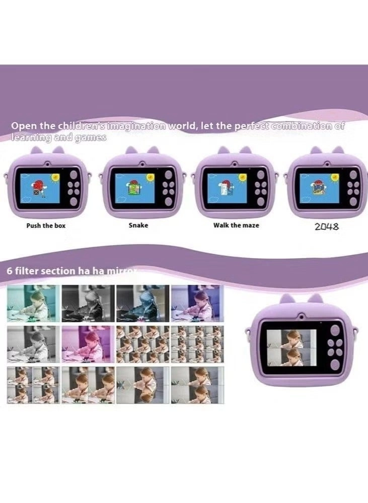 Kids Instant Print Camera - 1080P HD Thermal Printer