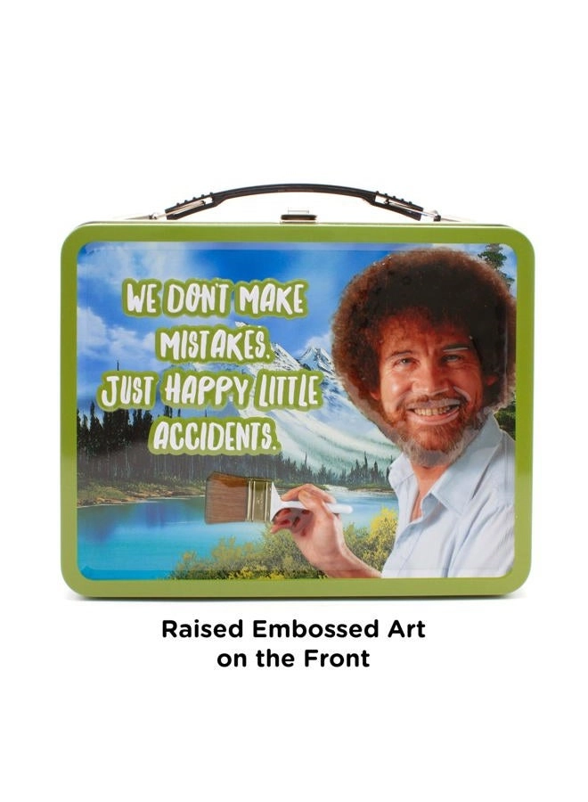 Bob Ross Happy Accidents Fun Box - Portable Tin Box