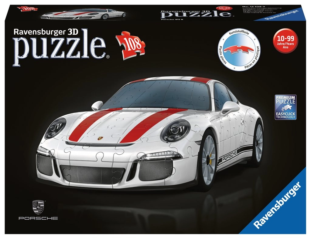 Porsche 911 GT3 3D Puzzle (622-12008039_8) - 154 pcs