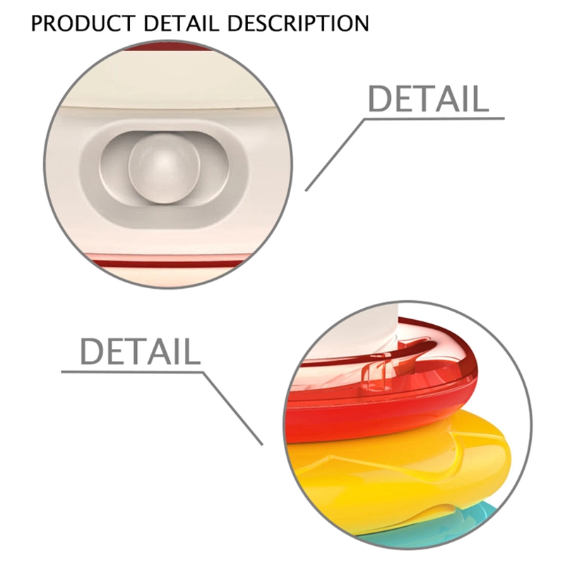 Baby Stacking Rings with Lion Topper - 6 months BPA-free, non-toxic materials