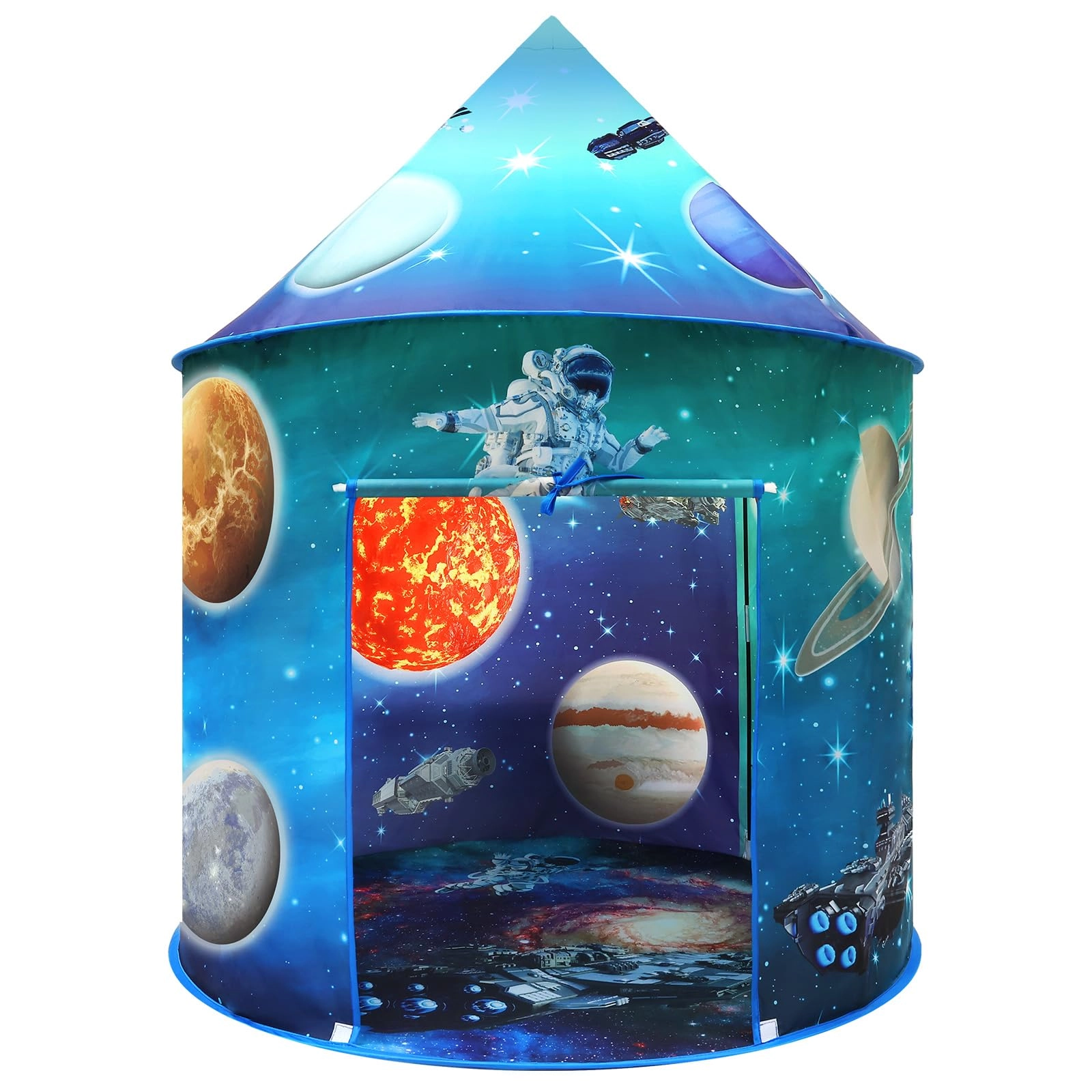 LK JIHIITCL Space World Play Tent - Large Blue