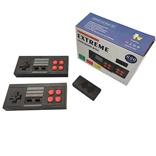 NextTech Extreme Mini Game Box 2.1 - Built-in 1700+ Games Dual Wireless ...