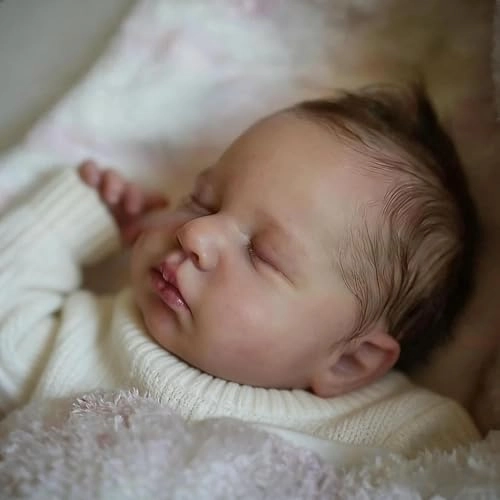 Loulou Reborn Baby Doll - 20 inch Full Body Vinyl Girl Ages 3+