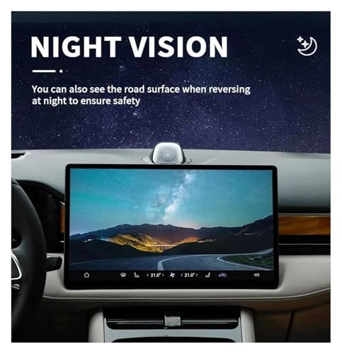 Rear View Parking Camera - Night Vision Wired or Wireless 1280 x 720 Pixels