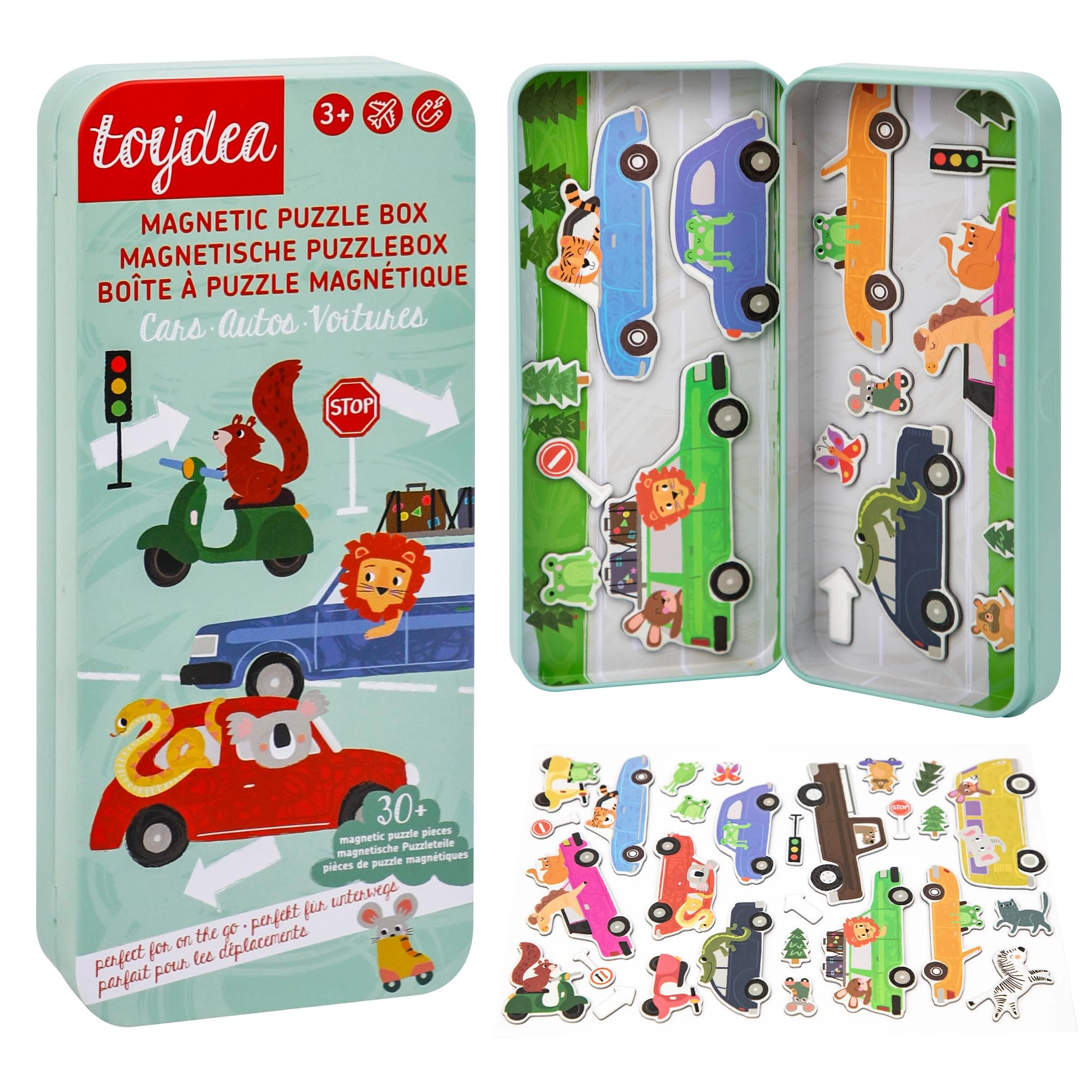 Magnetic Puzzle Box Artist - 3 years+ 30 pieces