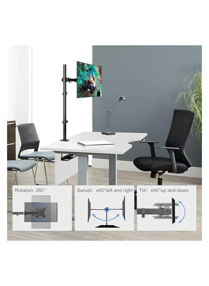 Single Monitor Desk Mount - 1 32 Inch