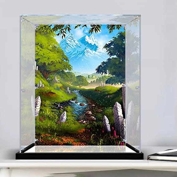 Display Case - Compatible with 76989 30x20x40 cm