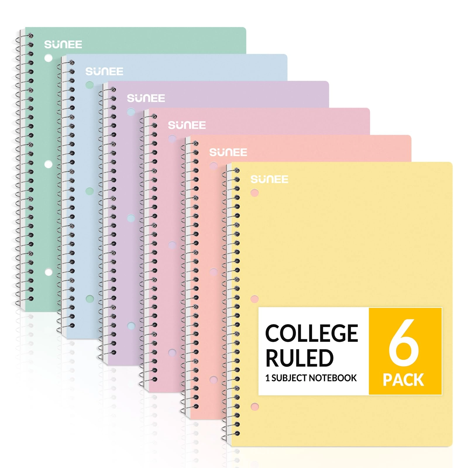 Spiral Notebook 8" x 10-1/2" Spiral - Lined 70 Sheets