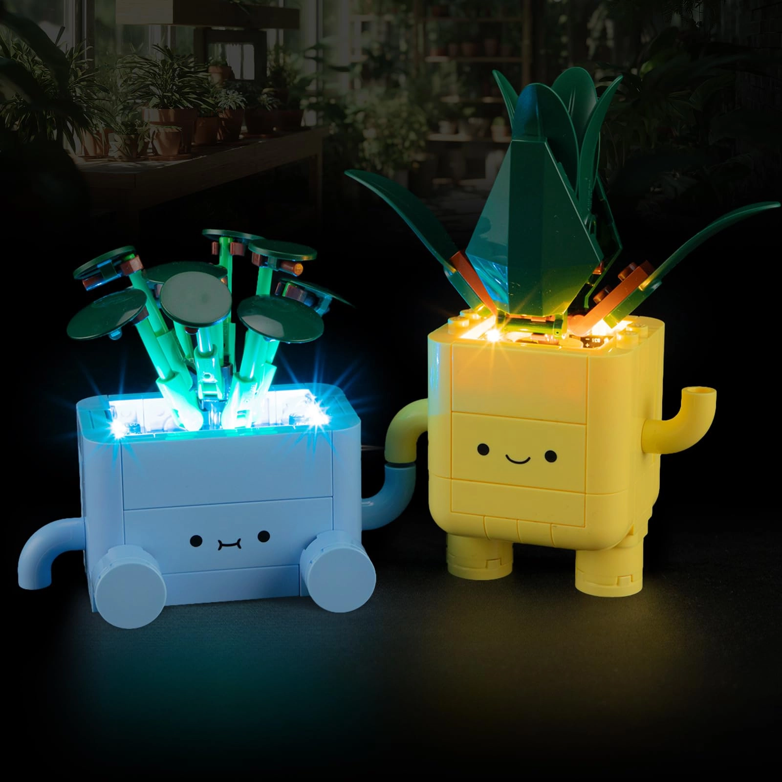 BOOZUU Light Kit for LEGO 10349 Happy Plants - Plastic