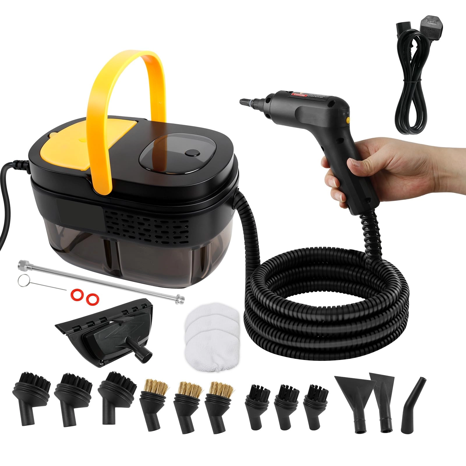 cooponmile Handheld Steam Cleaner - 3 bar 1600 ml