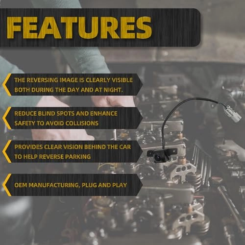 Rear View Backup Camera - Night vision