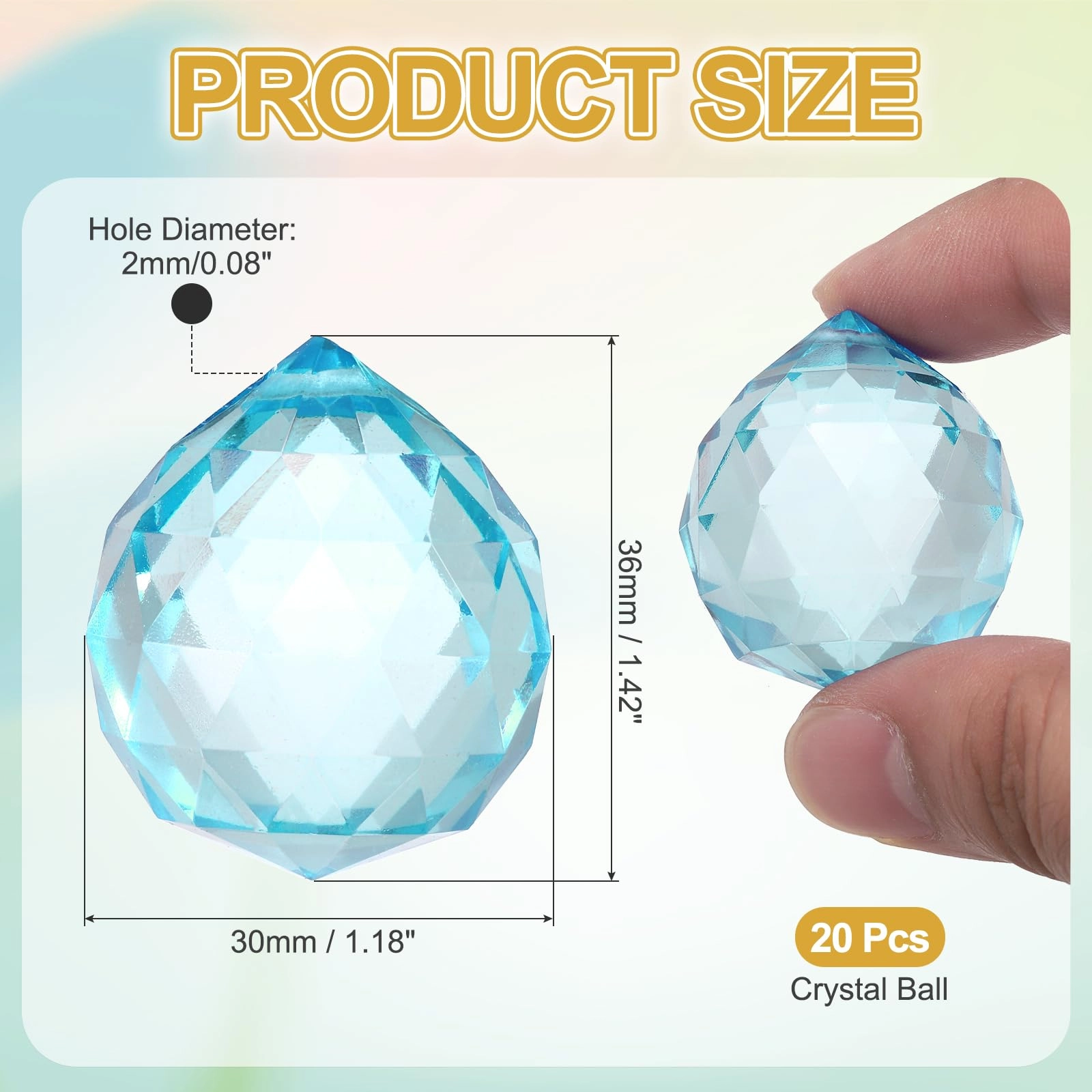 Crystal Ball Prism - K9 Crystal