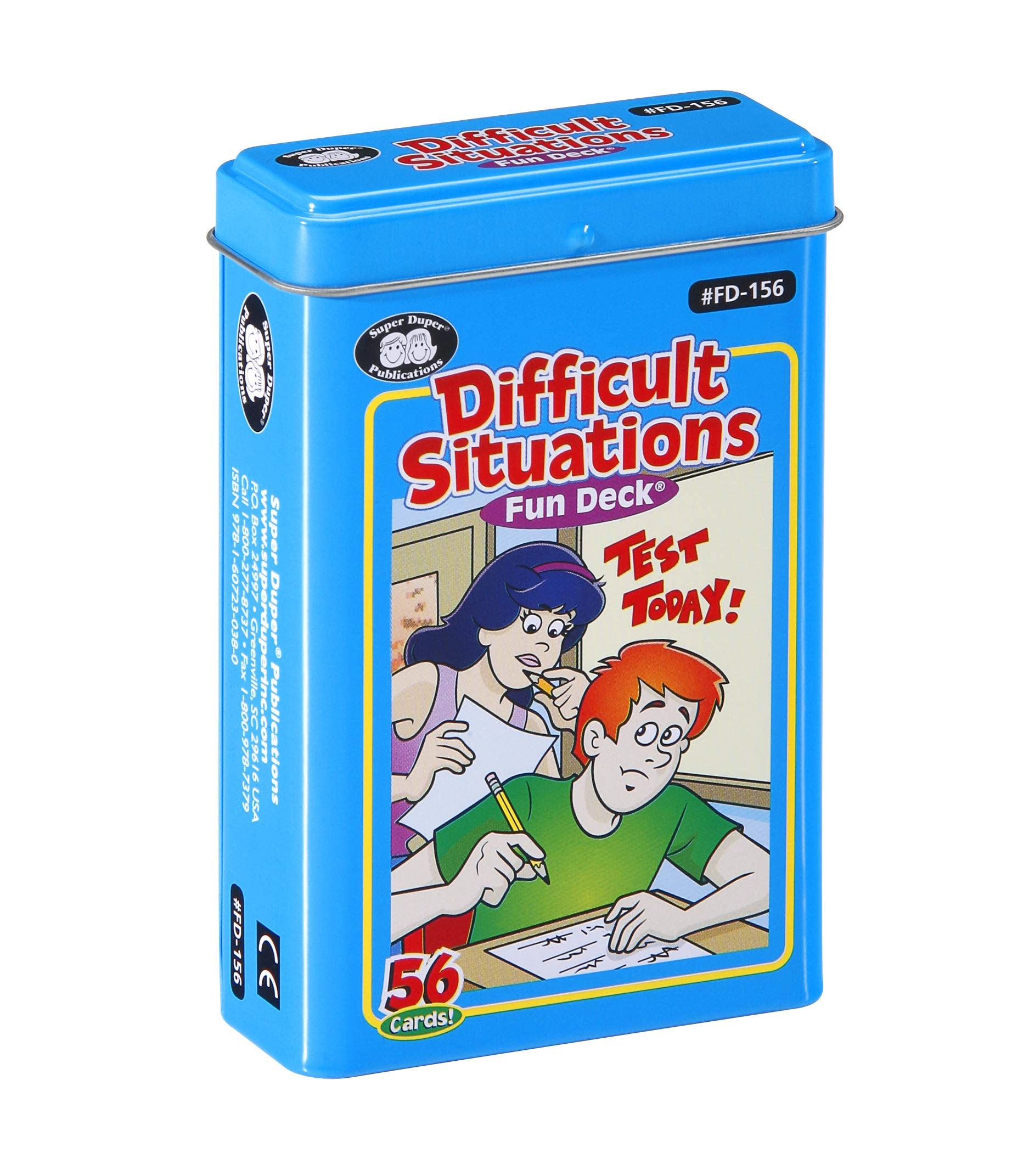 Super Duper Publications Difficult Situations Fun Deck - 56 pieces