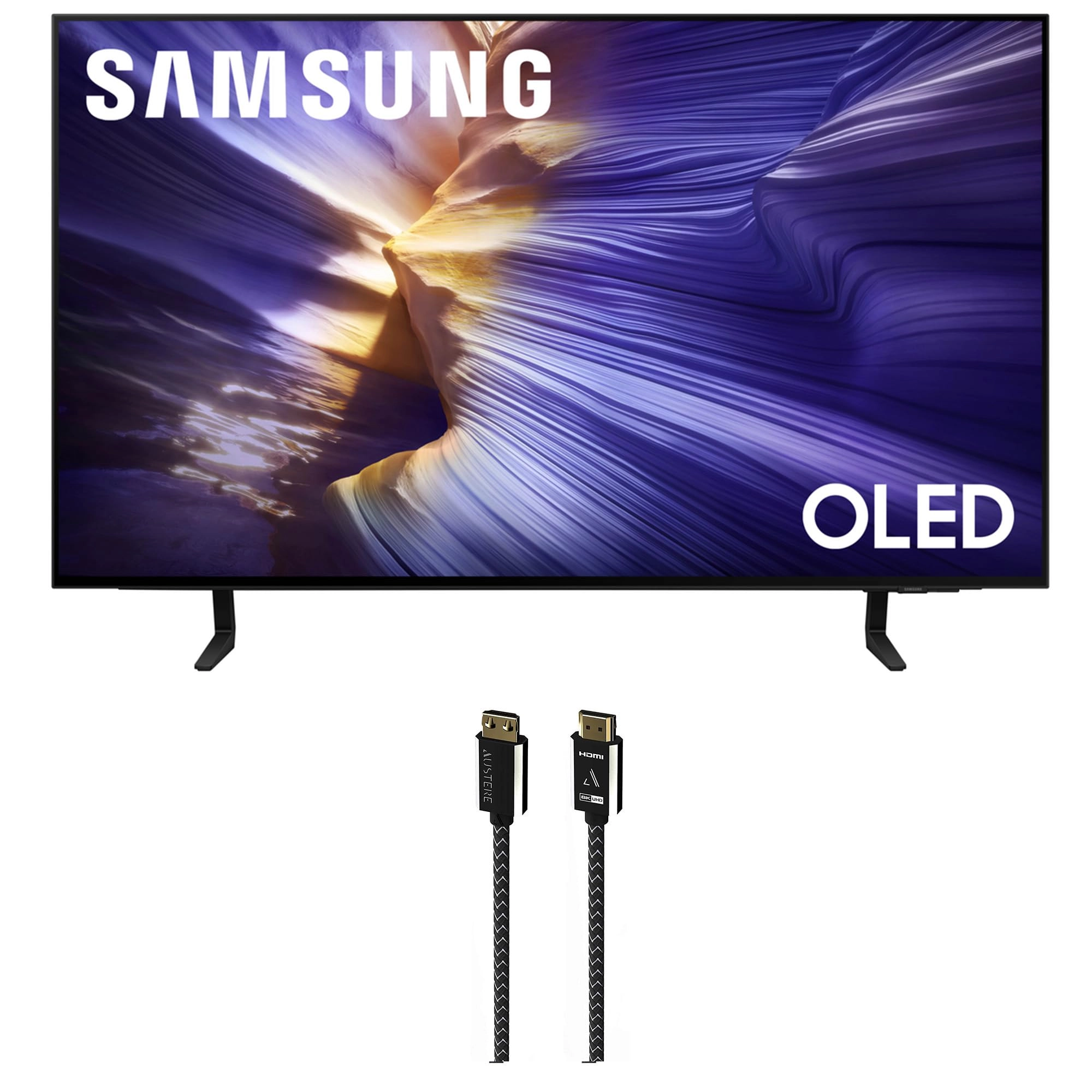 Samsung QN42S90FAEXZA - 42 Inches + 7S-8KHD2-2.5M - 2.5m