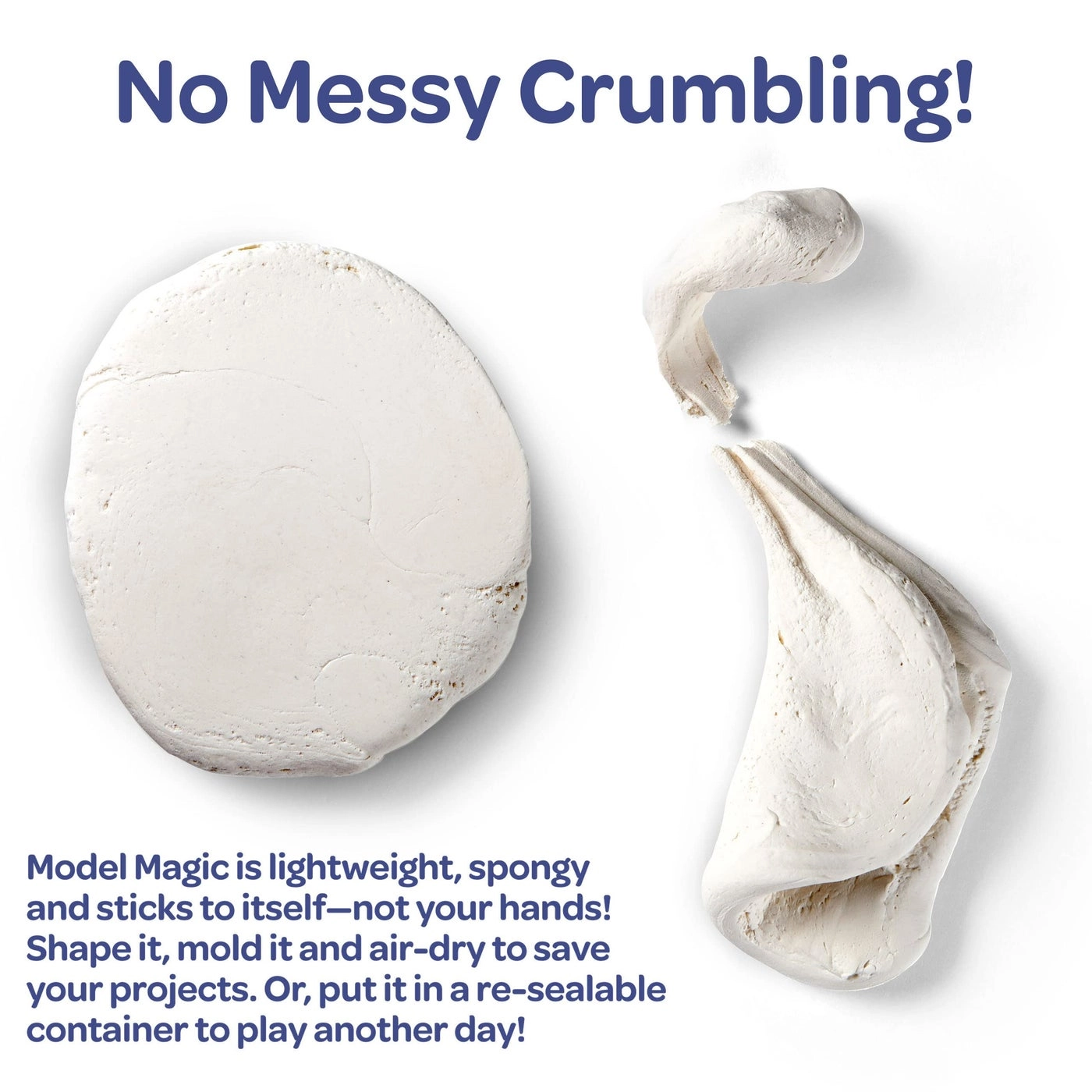 Model Magic - Air Dry Clay 28g 75pcs.