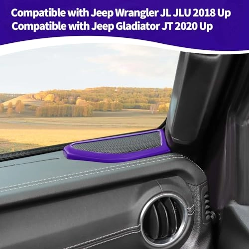 A Pillar Speaker Frame Trim Cover - Jeep Wrangler JL 2018-2024