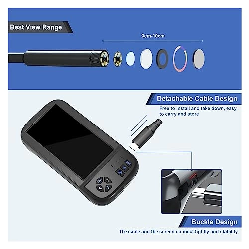 Dual Lens Borescope - 8mm 10m