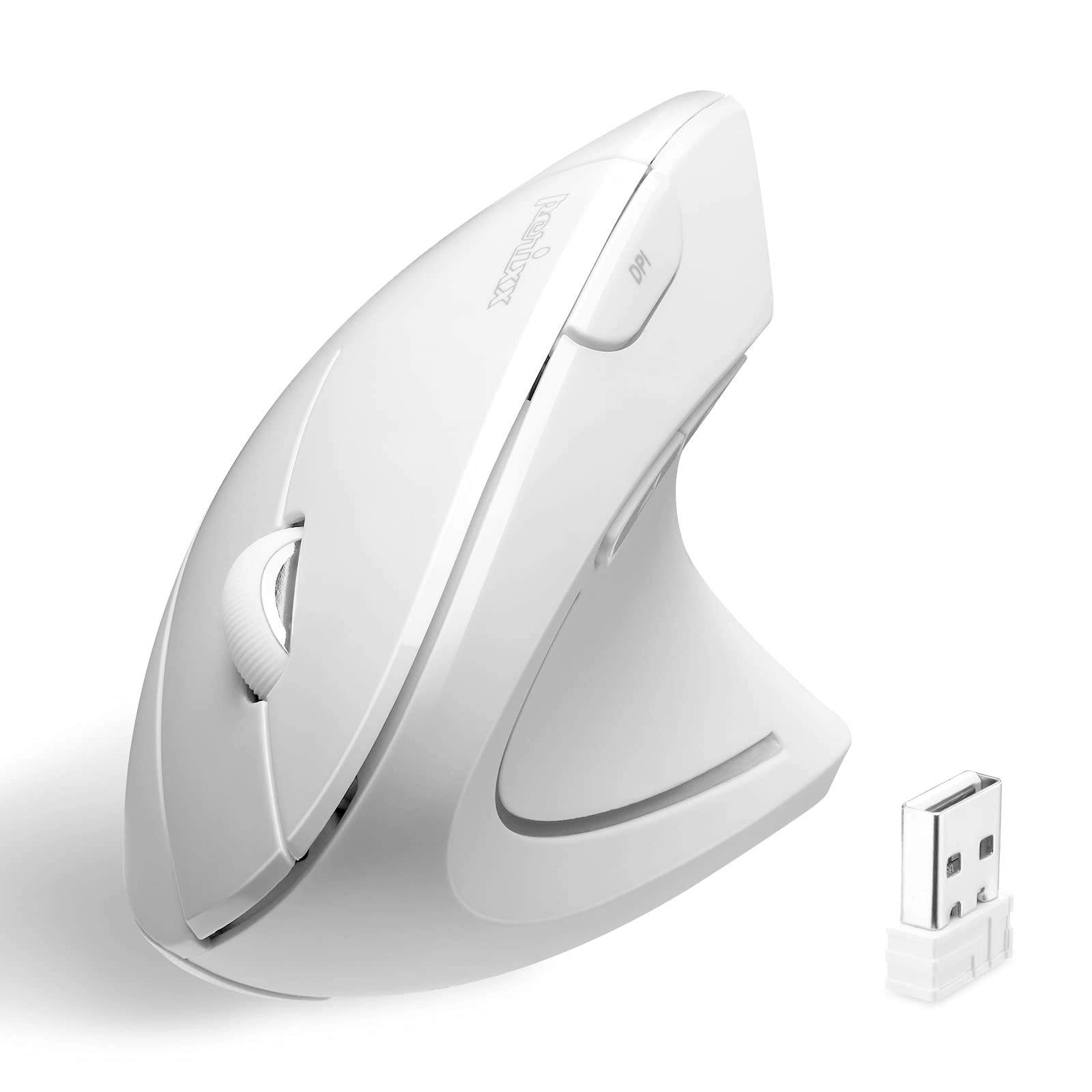 Perixx PERIMICE-713W Ergonomic Vertical Mouse - Wireless
