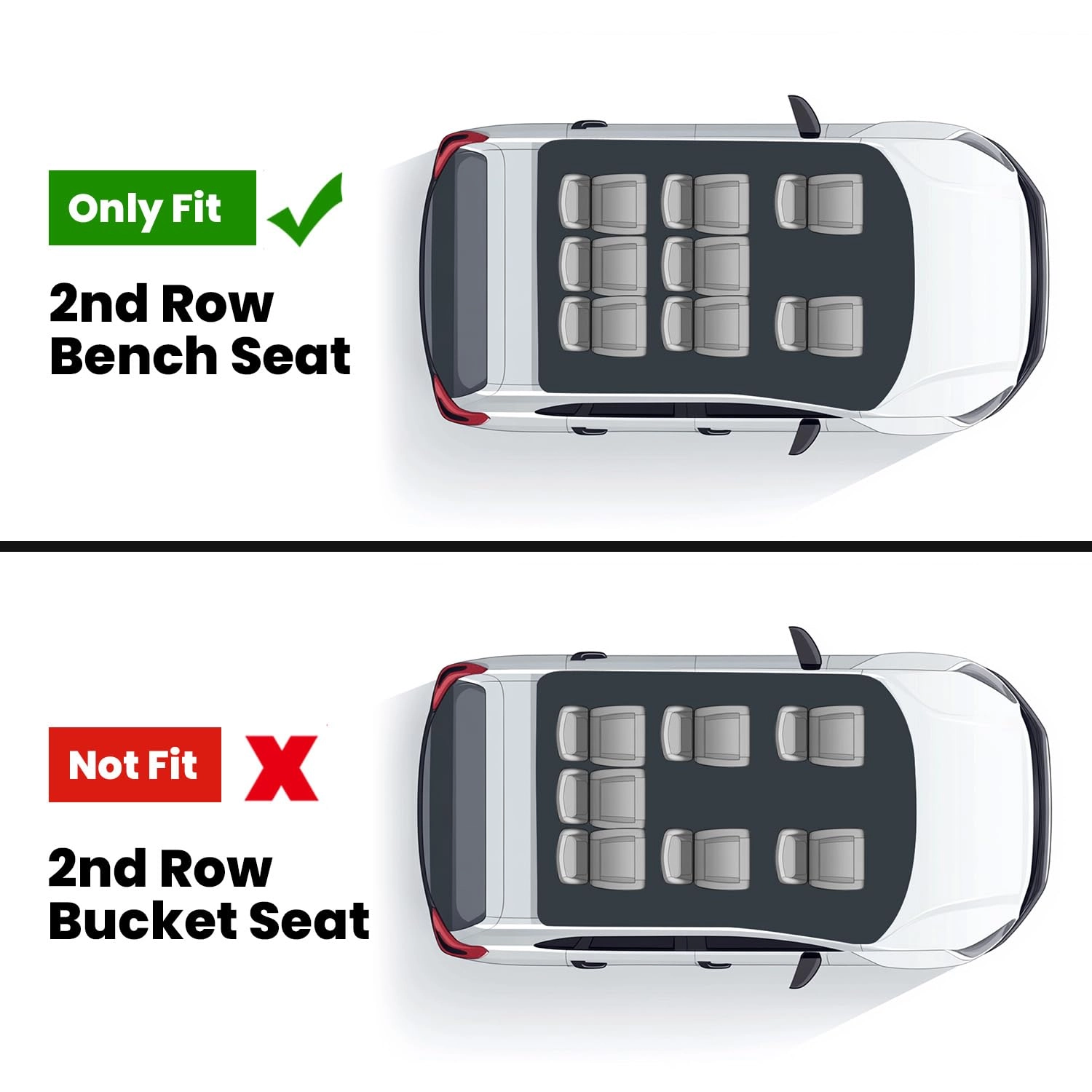 Floor Mats & Cargo Liner - Toyota Sienna 2021-2026 Front, Rear