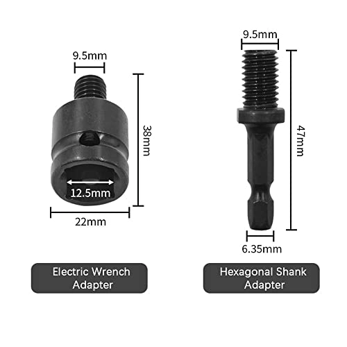 Auger Drill Bit Set - 3 Pcs High Carbon Steel 7/11"(16mm), 5/7"(18mm), 11/14"(20mm), 13/15"(22mm), 63/64"(25mm)