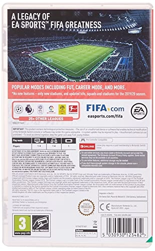 FIFA 20 Legacy Edition - Nintendo Switch