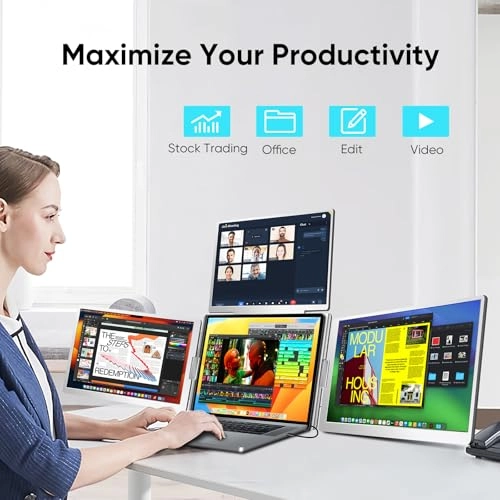 Quad Monitor - S780 14 Inches 1920x1200